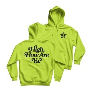 ⭐️ Jeffree Star ⭐️ High, How Are Ya? Hoodie. NWOT.